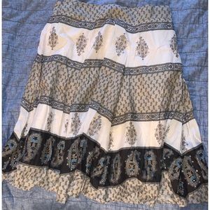 ❤️Final Price. New York & Company Bohemian Printed Skirt